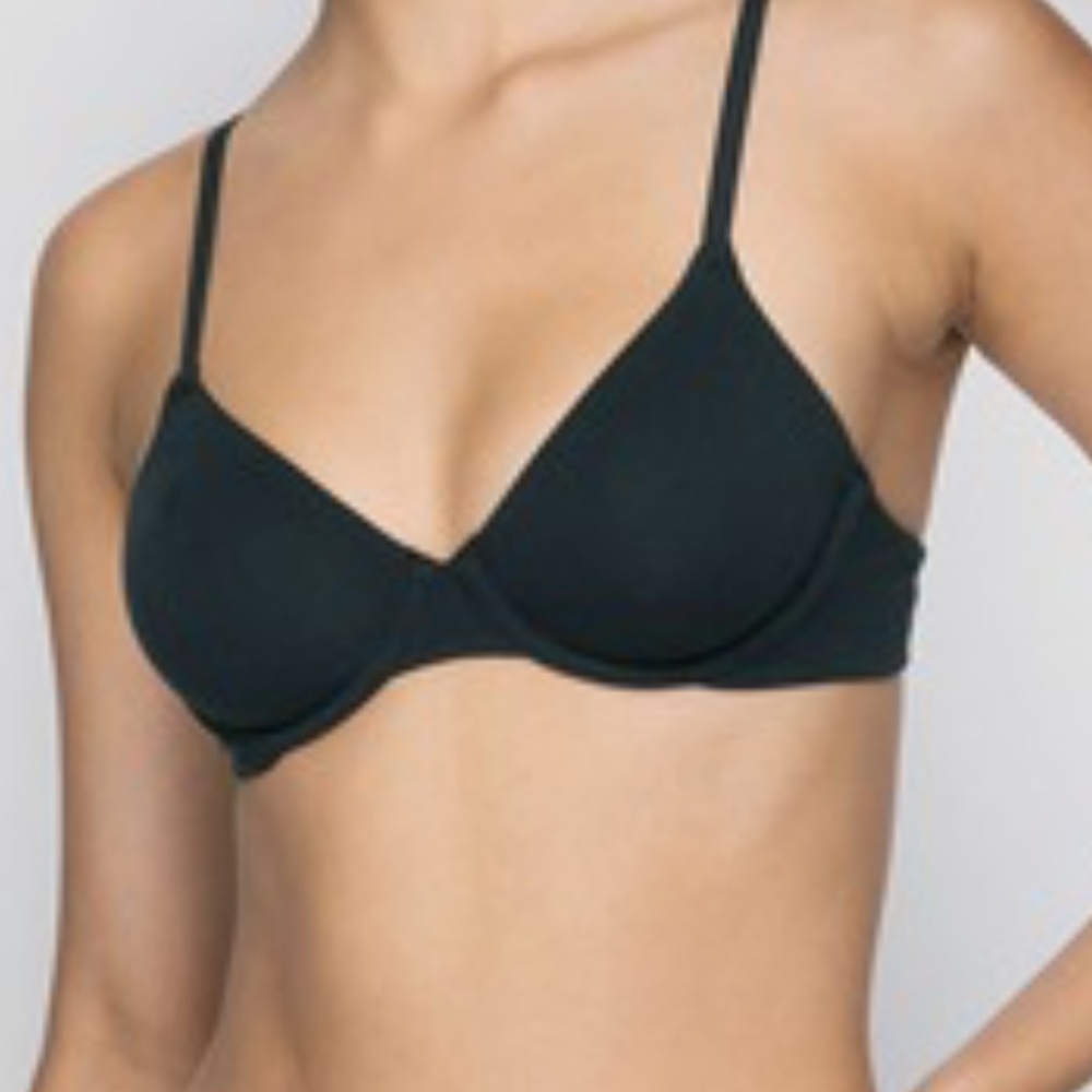 SOLD nwt skims cotton jersey t shirt bra 32b